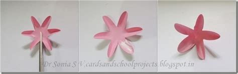 cards crafts kids projects easy paper flower tutorial