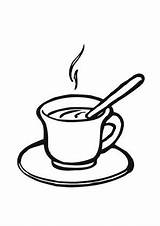 Kaffee Tasse Ausmalbild Ausdrucken Ausmalen Kaffeetasse Malvorlage Kostenlos Essen Kaffeetassen Becher Speisen Malvorlagen Kuchen Teekanne Eis Eisbecher Milchkaffee Trinken Heißer sketch template