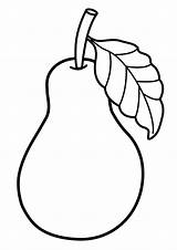 Pear Pears sketch template