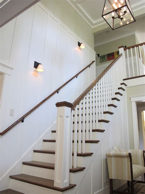 wainscoting stair design ideas pictures remodel  decor wainscoting stairs wainscoting