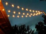 Patio Lights String Ideas Pictures