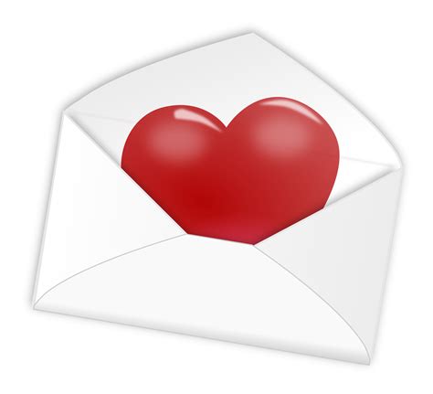 clipart valentines day love letter