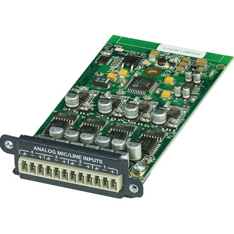 symetrix  channel analog input card  channel anlg input card