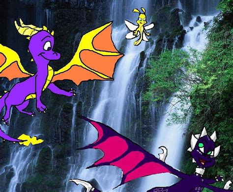 Spyro And Cynder Legend Of Spyro Dawn Of The Dragon