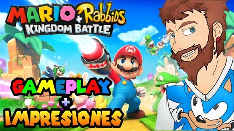 Mario Rabbids Kingdom Battle Impresiones Una Gran