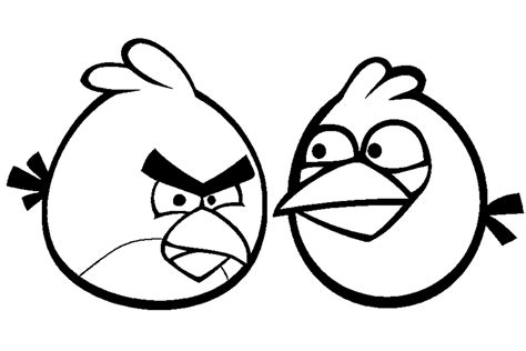 gambar coloring page angry bird space birds pages