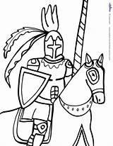 Knight Coloring Printable Pages Printables Coolest Princess Kids Knights Times Medieval Craft Colouring Getcolorings Choose Board Book sketch template