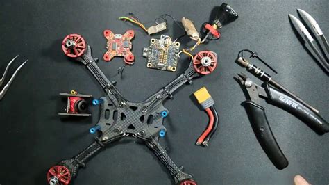 disassemble  drone race youtube