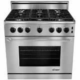 Images of 36 Gas Range With Double Oven