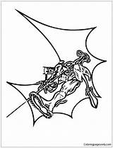 Pages Batman Wings Coloring sketch template