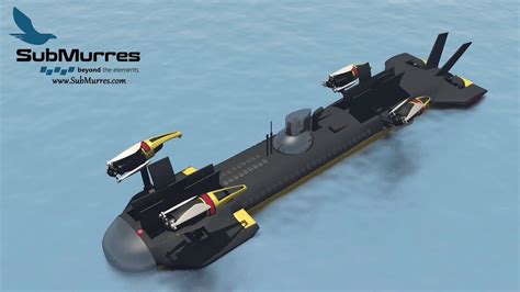 real flying submarine drone