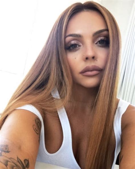 Jesy Nelson Instagram Little Mix Vixen Bares Cleavage In Frontless