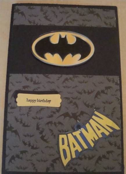 batman birthday card card ideas pinterest birthdays logos