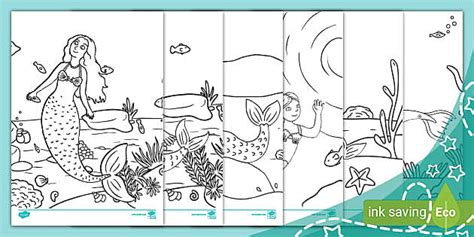 mermaid colouring pages  mermaid pictures  print