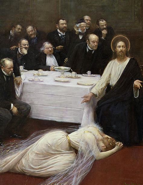 Mary Magdalene In The House Of The Pharisee By Jean Beraud Mary