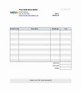 Invoice Template Word Pictures