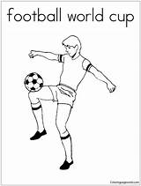 Soccer Coloring Cup Football Pages Fun Printable Worksheet Georgia Color Colouring Player Bulldogs Print Basketball Online Usa Star Search Twistynoodle sketch template