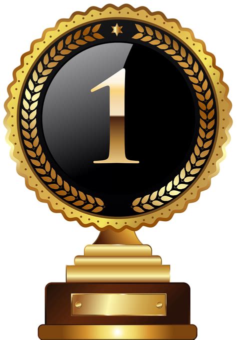 trophy clip art st place trophy transparent png clip art image png