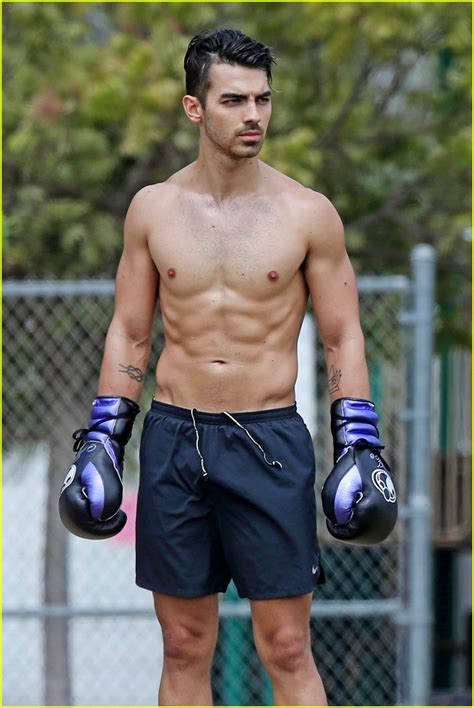 Joe Jonas Shows Off Hot Shirtless Body After Dnce Album Cover Reveal