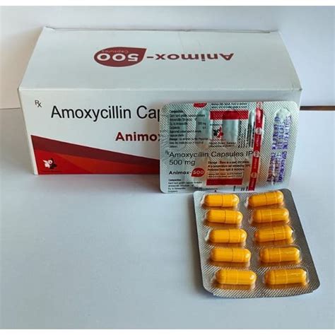 500 Mg Amoxicillin Capsules Ip At Rs 423 Box Almox Amoxicillin