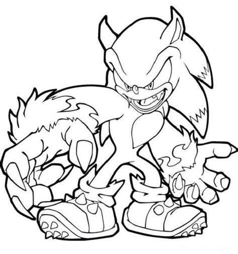 sonic halloween coloring pages cartoon pinterest