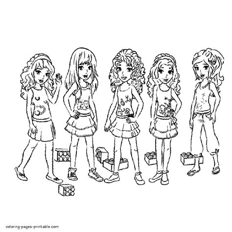 lego friends coloring pages printable  coloring pages printablecom