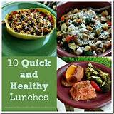 Pictures of Quick Healthy Lunch Ideas For Weight Loss