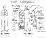 Cassock Savio Dominic Catholic Communion sketch template