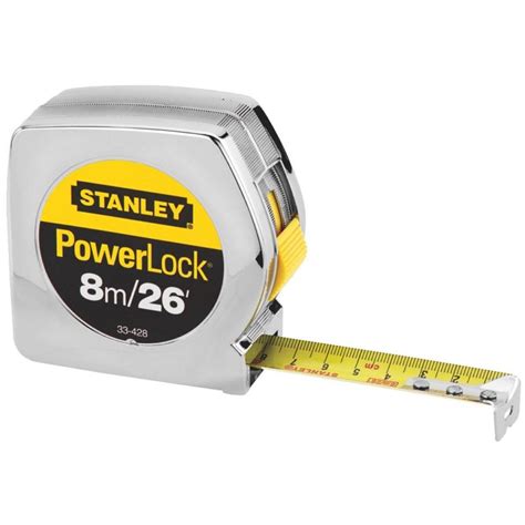 stanley powerlock  ft metricsae tape measure berings