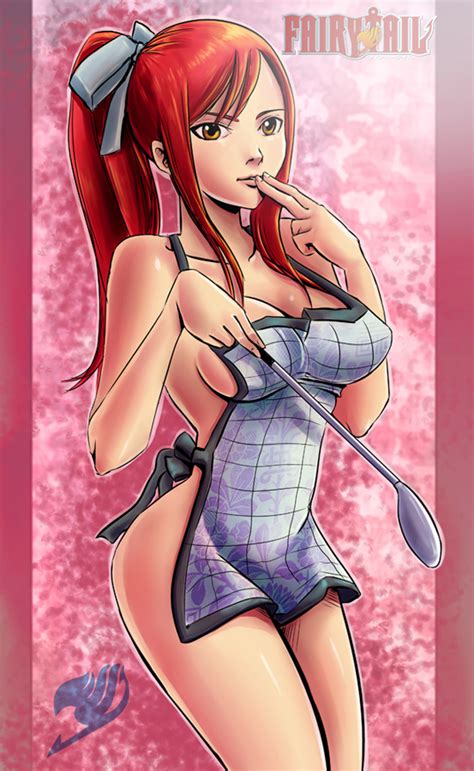 erza scarlet fairy tail color by kyoffie12 on deviantart
