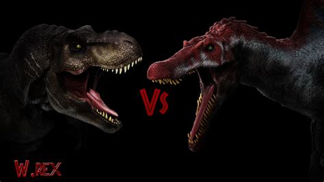 Rematch Spinosaurus Vs T Rex Jw Fallen Kingdom By Wolfhooligans On