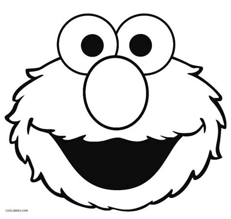 elmo face coloring pages birthday coloring pages sesame street
