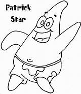 Patrick Coloring Spongebob Pages Star Baby Drawing Starfish Funny Printable Colouring Cartoon Characters Memes Clipart Gary Kids Print Color Sheets sketch template