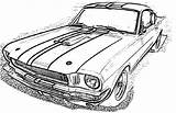 Shelby Gt500 Tocolor sketch template