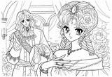 Coloring Pages S44 Photobucket Princess sketch template