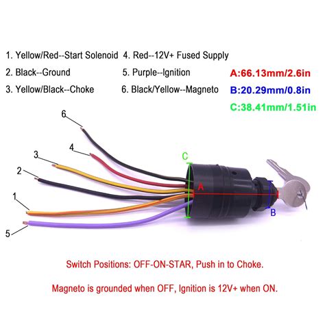 wiring  boat ignition switch