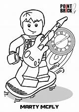 Lego Future Back Coloring Dimensions Pages Marty Mcfly Colorare Da Disegni Futuro Al Ritorno Para Coloriage Colorir Dessin Portal Ghostbusters sketch template