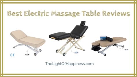 6 best electric massage tables plus 1 to avoid 2023 buyers guide