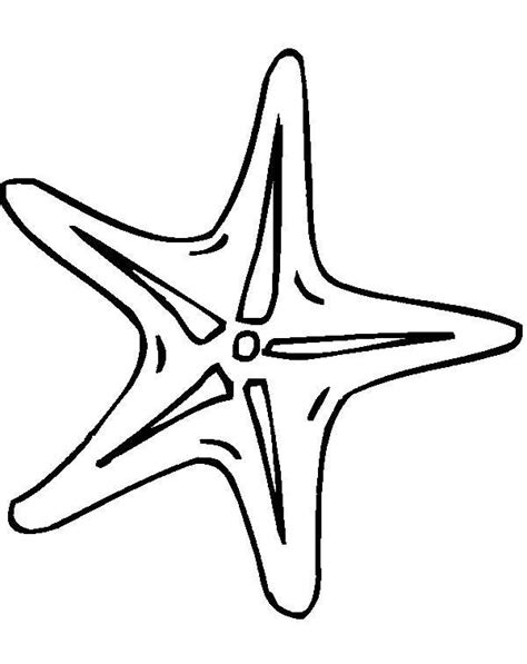 starfish coloring page coloring home
