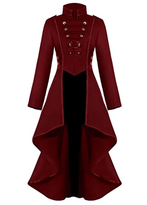 buy gothic steampunk tailcoat jacket for women vintage button
