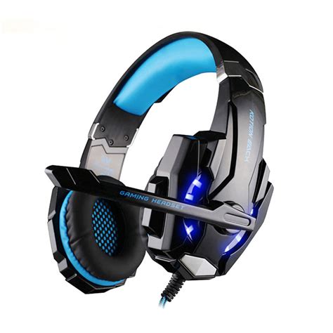 wholesale black blue gaming headset  china