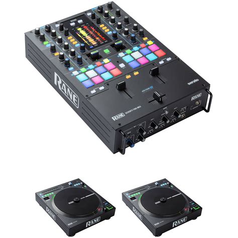 rane dj digital dj kit  seventy  mkii mixer  pair