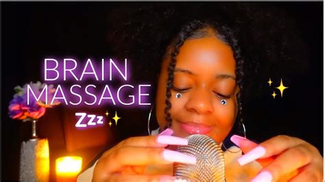 Asmr Mic Scratching And Nail Tapping Brain Massage 🤤 Whispers For