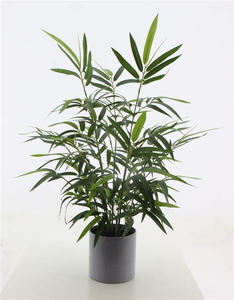 mainstays hin artficial potted green bamboo plant  grey melamine