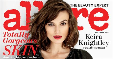 Keira Knightley Goes Topless For Allure Mag
