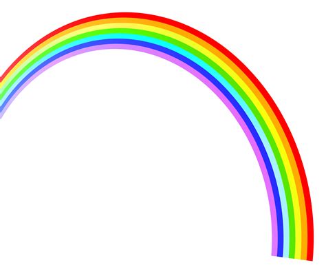 rainbow clip art pictures clipartix