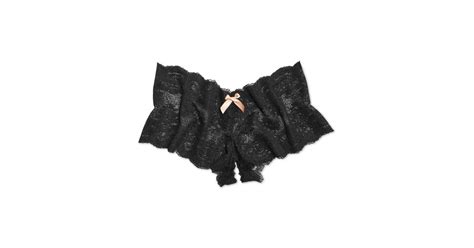 Hanky Panky After Midnight Peek A Boo Crotchless Brief 15 Pairs Of