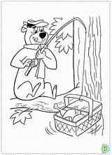 Yogi Bear Coloring Pages Dinokids Clipart Cartoon Printable Library Popular Books Close Template sketch template