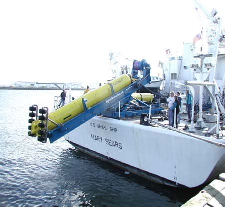 seahorse launcher undergoing trials  giant shadow experiment  scientific diagram