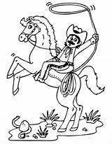 Coloring Cowboys Lasso Dibujos Apaches коне Equitation sketch template